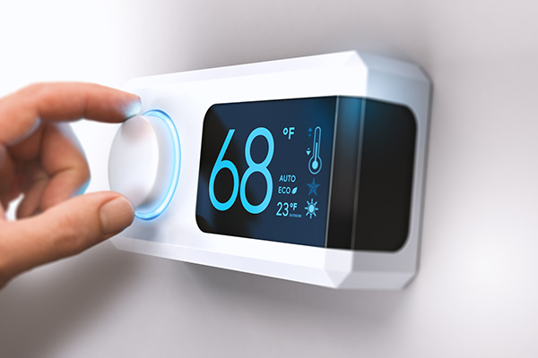 smart heating and air conditioning controls and features