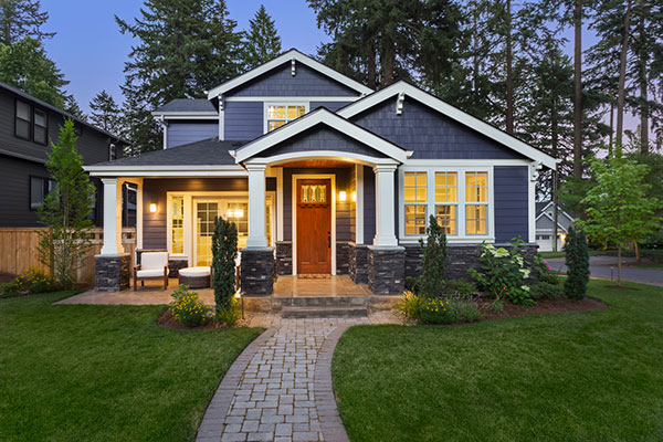 home entry way makeover for better curb appeal